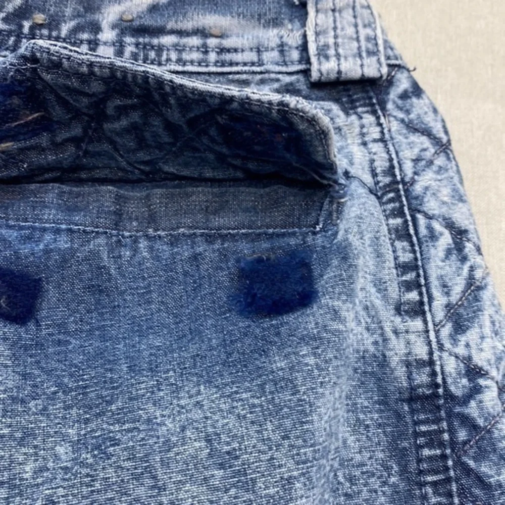 Mens Vintage acid Wash Soho Trilogy Sportwear denim‎ jeans size 27/31 (J-353)
